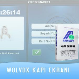 AKINSOFT Wolvox Kapı Ekranı